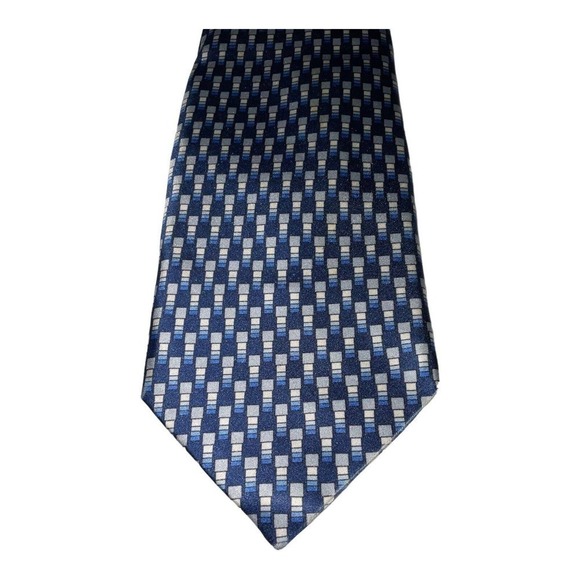 ZILLI PARIS MEN’S HANDMADE 100% SILK NECK TIE NWOT - Picture 1 of 12